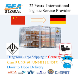 Agente de Transporte de Mercancías Peligrosas de China a <span class=keywords><strong>Alemania</strong></span>, Transitario, Envío LCL, Servicios de Logística de Baterías, Ex-works, FOB, DDP - Product Image 1