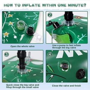 أنابيب الثلج للرياضات الشتوية بمقبض اثنين ، زلاجات أنبوب قابل للنفخ للثلج ، أنبوب مطاطي يتساقط الثلج من المصنع - Product Image 6