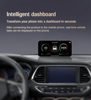 Nouveau lecteur de code OBD2 DA100 Mini compatible ELM327 ; prend en charge les outils de diagnostic automobile électriques personnalisés pour voitures