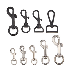 Metal Dog <b>Clips</b> Zinc Alloy Round Tail P <b>Hooks</b> Quick Release Pet Leash Hardware Accessories - Product Image 3