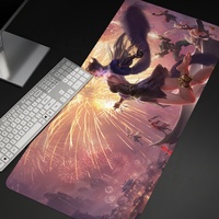 Tapis de souris et tapis de jeu double face anti-dérapant et épaissi pour protection contre les radiations, pour bureau d'ordinateur, en stock
