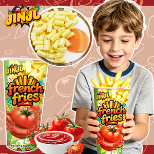 Produttori Cinesi Vendono all'Ingrosso la Nuova Linea di Snack 2026, Patatine Fritte Fresche con Ketchup e Tè del Pomeriggio - Product Image 1
