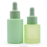 Flacon compte-gouttes en verre rose de 20ml 30ml en gros pour la surface sérigraphiée d'emballage cosmétique