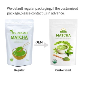 Té Matcha en Polvo Natural de Alta Calidad 100% Puro, Orgánico, Té Verde Saludable, Hoja de Té Fresca, Grado 500 Mesh, Color Verde, Shaanxi - Product Image 2