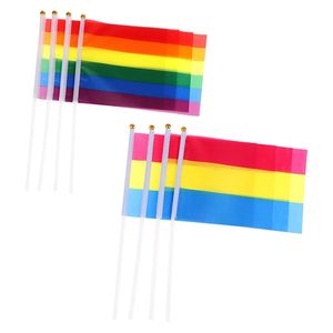 Banderas de onda de mano camboyanas Gahumi personalizadas 14*21cm Mini pancartas pequeñas para elección y ceremonia Banner de nación de mano - Product Image 2