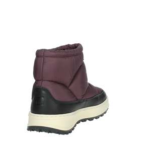D.A.T.E. Bottines basses pour femmes Bordeaux W411-AS-NY-PU Vêtements d'hiver - Product Image 3