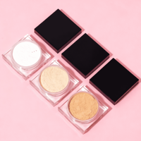 Poudre de réglage mate de haute qualité cosmétiques pour le visage imperméables longue durée personnalisés en gros pour stabiliser le maquillage