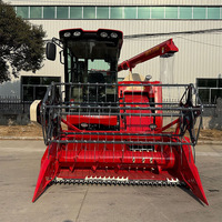 Moissonneuse-batteuse robuste JIARUN pour maïs, blé, riz, automotrice, avec têtes interchangeables de 2500 mm