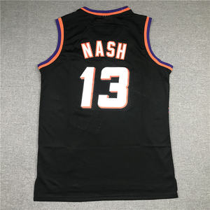 Maillots de basket-ball américains cousus neufs en gros, nouvelle saison # Maillots des <span class=keywords><strong>Phoenix</strong></span> <span class=keywords><strong>Suns</strong></span> 13 Nash - Product Image 2