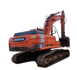 รถขุดตีนตะขาบ Doosan DX260 มือสอง ราคาคุ้มค่า พร้อมเครื่องยนต์ Daewoo Doosan แท้ ได้รับการรับรองมาตรฐาน CE ปั๊มไฮดรอลิก KYB และหัวเจาะ - Product Image 1