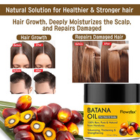 Crème capillaire hydratante intense à l'extrait d'huile de Batana, marque privée OEM, pour cheveux abîmés, anti-dommages et réparatrice