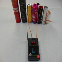 Système de tir à 18 canaux avec télécommande et récepteur LED DJ pour effets de scène, machine à étincelles froides et base de feux d'artifice pour mariages