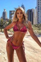 Nouveauté Maillot de bain jaune Maillot de bain femme Bikini sexy