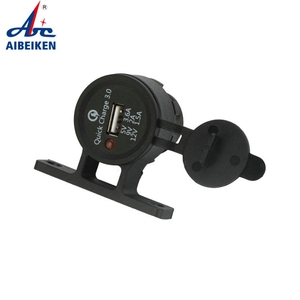 12V USB Outlet 3.0 kép USB ổ cắm điện DIY xe sạc ổ cắm với cảm ứng chuyển đổi thông minh 12V 24V sạc nhanh không thấm nước - Product Image 2