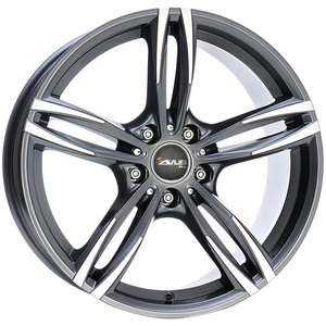 Cerchi in Lega AC-MB3 9.5x19 5X120 et 37แอนทราไซต์ขัดเงา - Product Image 1