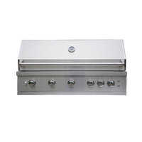 Barbecue rotatif haut de gamme avec brûleur infrarouge en acier inoxydable 304, 5x13 600 BTU, allumage par impulsions pour les marchés européens