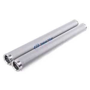 Custom high temperature resistance SUS 304 316 316L Stainless steel candle filter for meltblown textiles