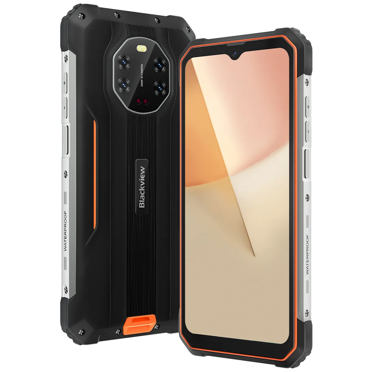 Direct Deal Blackview Bl8800 Pro Smartphone Warmtebeeldcamera 6.58 Inch 8Gb + 128Gb 8380Mah Batterij 5G Robuuste Mobiele Telefoons