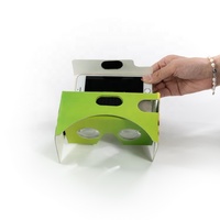 Lunettes 3D VR en carton écologiques personnalisées à bas prix avec impression de logo pour smartphone