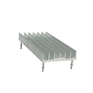 Radiateur en aluminium extrudé anodisé de 35 mm de largeur et 9 mm de hauteur pour régulateur de tension MOS - Product Image 4