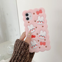 Fabricant Vente en gros Étui de téléphone imprimé personnalisé Étui de téléphone étanche Biscuit Rabbit pour Infinix Hot 40I