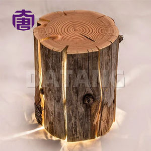 Lámpara Decorativa LED Grande para Exteriores con Forma de Tronco de Árbol 3D, Personalizable, Impermeable IP65, de Resina y Fibra de Vidrio, para Paisajes Navideños - Product Image 6
