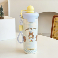 Vaso Infantil de Acero Inoxidable con Aislamiento al Vacío por Presión de Aire, Diseño Moderno, Antiderrames, con Aislamiento Térmico de 6 a 12 Horas