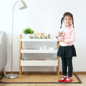 3 Ensembles de Étagères de Rangement en Bambou Multi-Niveaux avec Roulettes pour Salon, Cuisine, Présentoir de Plantes, Taille Personnalisée, Haute Précision - Product Image 5