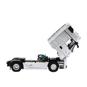 Camión y Remolque de Juguete de Aleación Fundida a Presión para Niños, Escala 1:50, con Licencia, Contenedor de Juguete para Regalo - Product Image 2