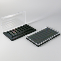 OMI Boîte de poudre de maquillage à 8 volets Palette de fard à paupières pour peinture corporelle Usine Fournisseur direct d'emballage de cosmétiques en plastique