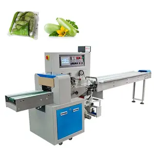 horizontal plastic bag fruit and vegetable pouch wrapping packing machine