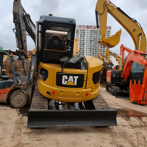 Mini pelle d'occasion Cat 305C CR CAT305 de 5 tonnes, micro pelle sur chenilles d'occasion, pelle Caterpillar 305C, pour jardin, usage domestique - Product Image 4