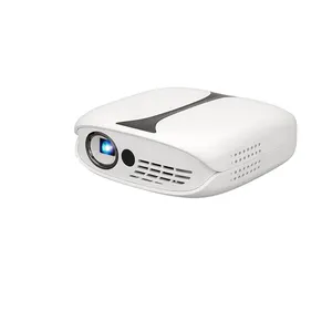 RD606基本DLP迷你投影仪可充电口袋，用于家用iPhone安卓笔记本电脑光束投影仪高清准备