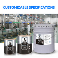 1K Pure Color Solid Black International Single Component Huilé à base d'uréthane Peinture de réparation automobile Revêtement liquide Séchage rapide