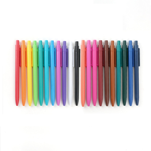 Logo Custom Multiple Colors <b>Retractable</b> Soft Rubber Coated Plastic Click Gel Ink <b>Pen</b> - Product Image 6