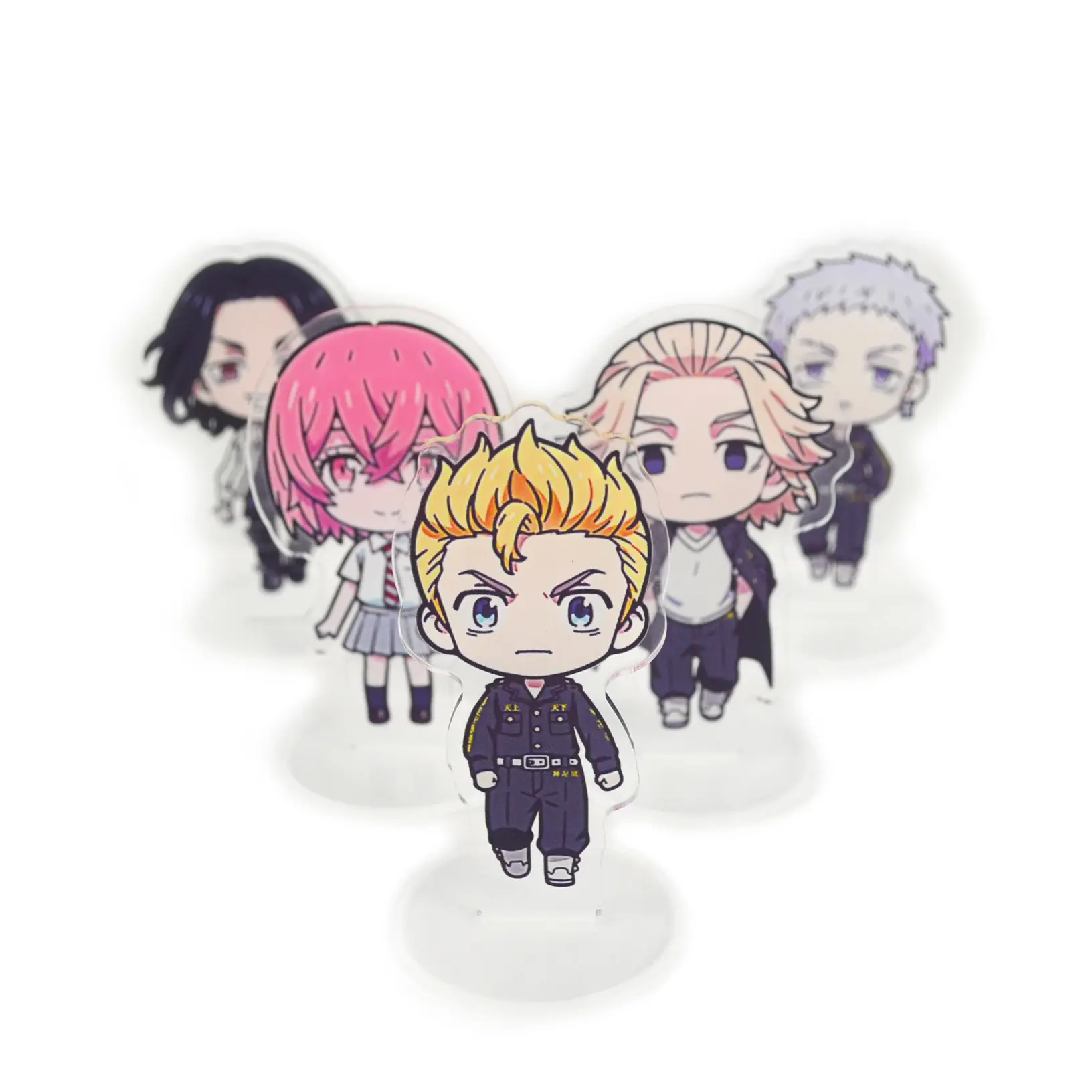 Anime Tokyo Revengers Figure Cosplay Acrylic Stands Manjiro Ken Takemichi Hinata Atsushi Model Plate Fans Gift Collection Props