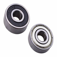 Roulement à billes à gorge profonde à une rangée non standard 1641-2RS 1641-NR-2RS avec anneau de retenue 25,4x50,8x14,3mm