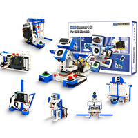 Kit éducatif STEM Yahboom économique 21-en-1 World of Module compatible avec les blocs LEGO EV3 pour BBC Micro Bit