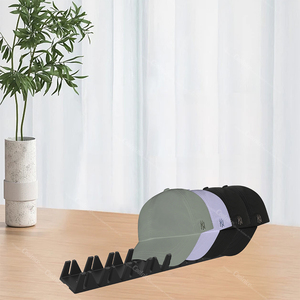 High Quality <b>Low</b> Price Waterproof Silicone Hat Display Rack Stand clear Hat Organizer for Baseball Caps - Product Image 3