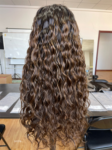 Perruque en cheveux humains vierges européens de haute qualité 13x6 HD Lace Front sans colle avec cheveux de bébé et densité de 180% transparente pour la dentelle - Product Image 5