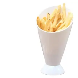 2 In 1 ev mutfak patates aracı sofra daldırma fincan özel araçları ile fransız Fry koni Bar parti mutfak aksesuarları
