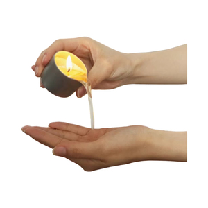 Vela de Aceite de Masaje Perfumada de Cera de Soja Orgánica Ecológica Hecha a Mano para Masaje Corporal, Spa, Regalo para Diwali y Día del Padre - Product Image 3