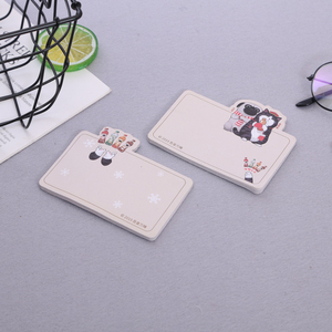 Biểu Tượng Tùy Chỉnh Hình Dạng Màu Dính <span class=keywords><strong>Memo</strong></span> Pad Mịn Bằng Văn Bản Giấy Dính Lưu Ý Pad In Ấn Cho Kinh Doanh Tiếp Thị - Product Image 2
