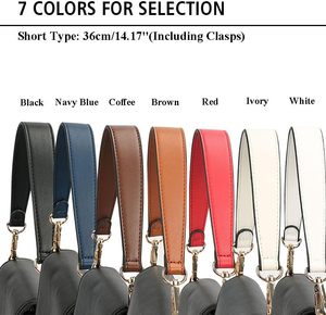 Flat Grain Leather Replacement Straps For Handbags <b>Purse</b> Straps Replacement Crossbody Silver Clasps Women <b>Purse</b> Making CM Long C - Product Image 6
