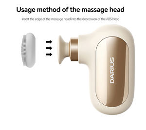 Darius ha personalizzato il Mini massaggio elettrico della <span class=keywords><strong>pistola</strong></span> Mini di massaggio fasciale della <span class=keywords><strong>pistola</strong></span> massaggiatore con 5 teste della tasca Mini <span class=keywords><strong>pistola</strong></span> a Fascia portatile - Product Image 6