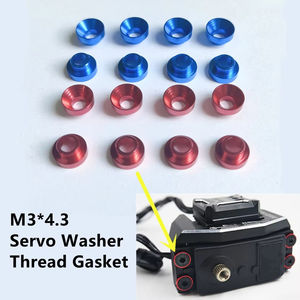 铝合金 M3 伺服垫圈垫片套件适用于遥控车船转向装置 <span class=keywords><strong>FUTABA</strong></span> SANWA VP-<span class=keywords><strong>PRO</strong></span> HITEC SAVOX - Product Image 4