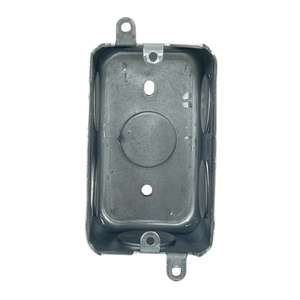 Caja de conexiones de acero galvanizado de primera calidad Caja eléctrica metálica estándar con orejas externas para campo de control automático - Product Image 3