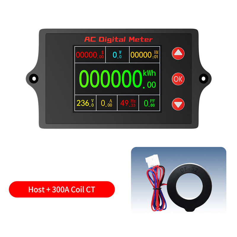 พร้อมคอยล์ CT ขนาด 300A