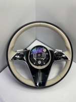 Volant en fibre de carbone personnalisé pour Mercedes-Benz AMG C E S G-Class W204 W205 W222, y compris les modèles G500 G55 G63 S500