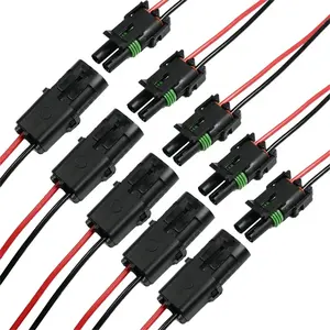 Arnés de cables automático 2 pines 2 vías 2 conector de cableado 12010973 12015792